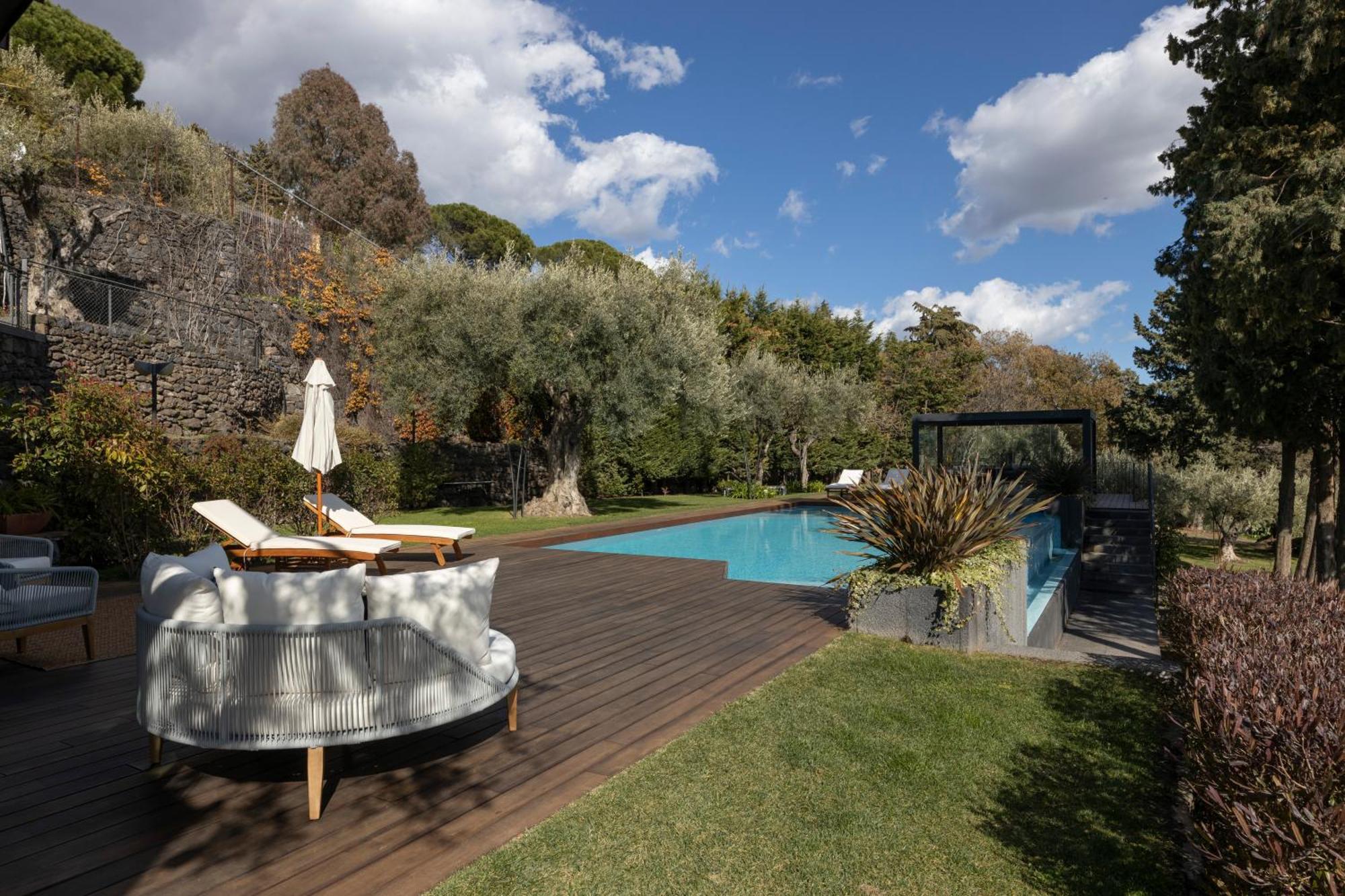 Scialaj Villa Di Lusso Sull'Etna Con Piscina E Vista Mare Ragalna Екстериор снимка