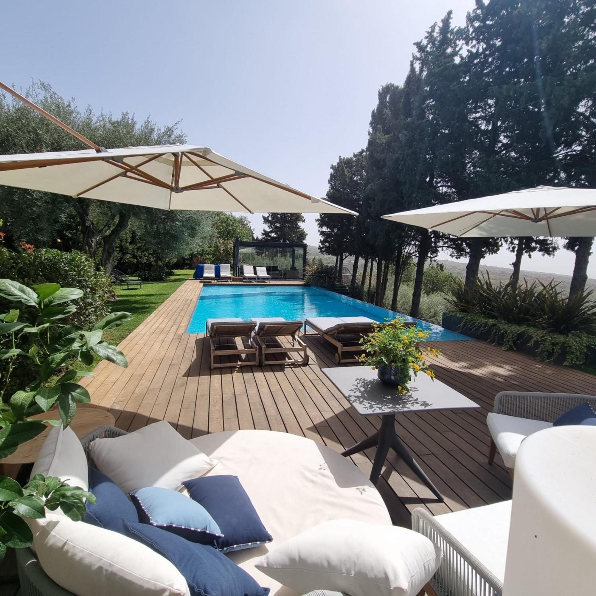 Scialaj Villa Di Lusso Sull'Etna Con Piscina E Vista Mare Ragalna Екстериор снимка